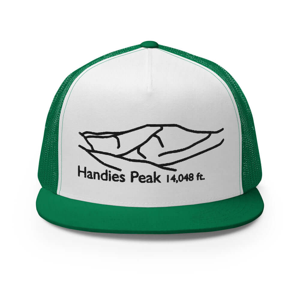 Handies Peak Fourteener 5-Panel Mesh Trucker Hat – Mtns Co