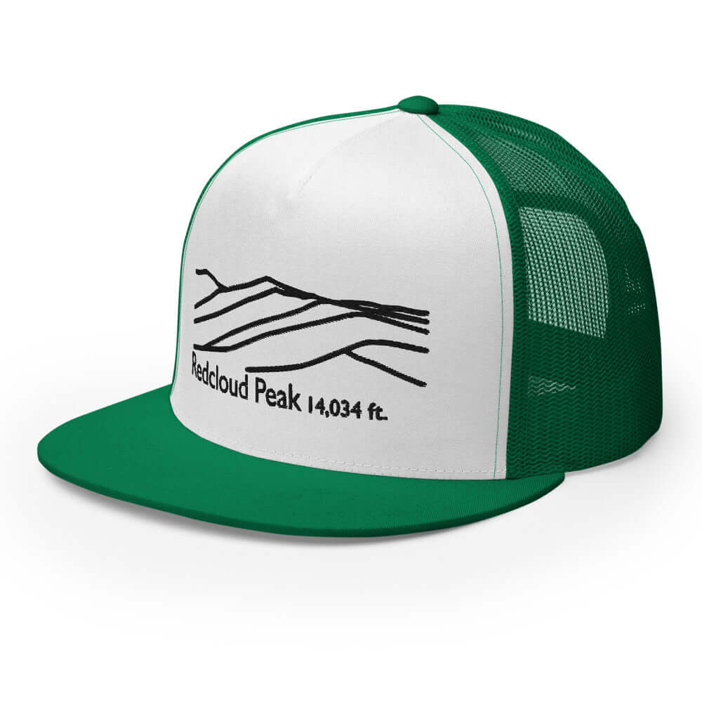 Redcloud Peak Fourteener 5-Panel Mesh Trucker Hat – Mtns Co