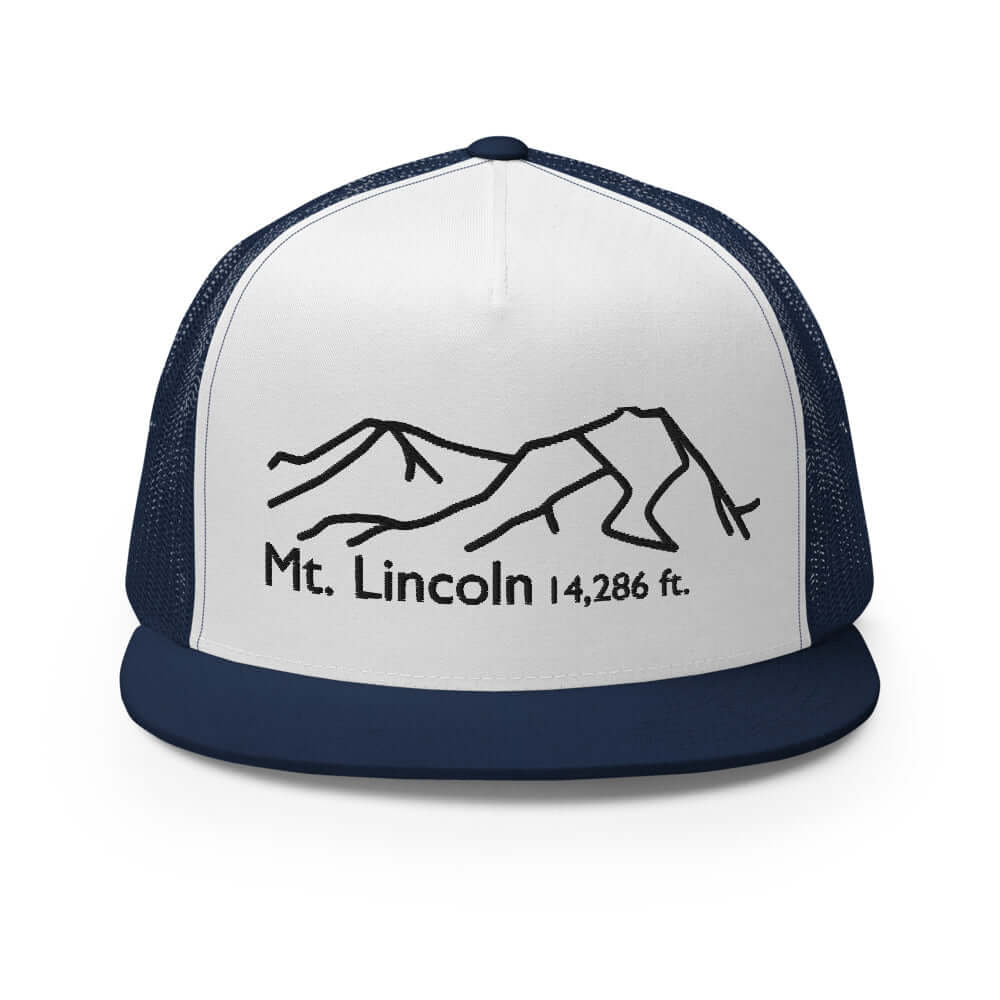 Mt. Lincoln Fourteener 5-Panel Mesh Trucker Hat – Mtns Co
