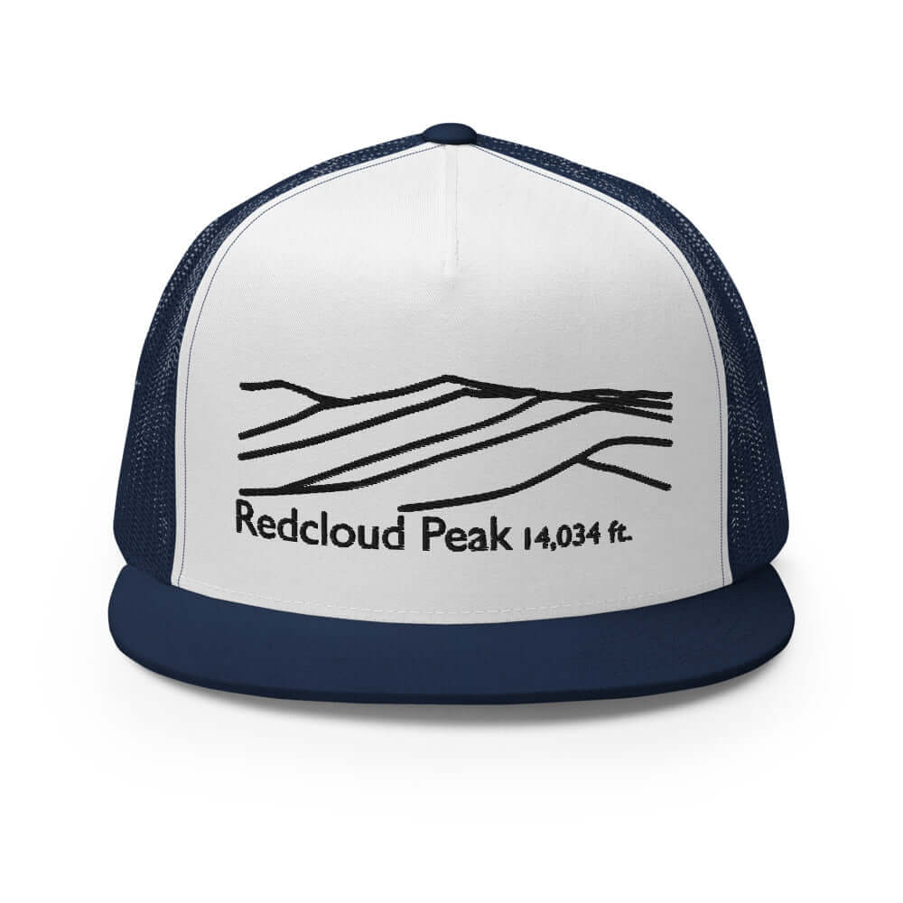 Redcloud Peak Fourteener 5-Panel Mesh Trucker Hat – Mtns Co
