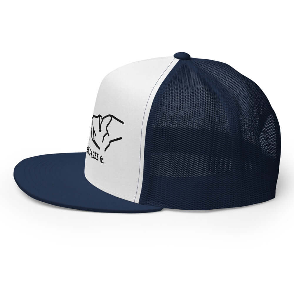Longs Peak Fourteener 5-Panel Mesh Trucker Hat – Mtns Co