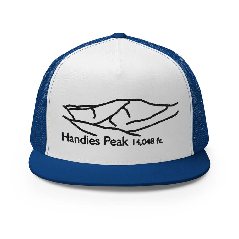 Handies Peak Fourteener 5-Panel Mesh Trucker Hat – Mtns Co