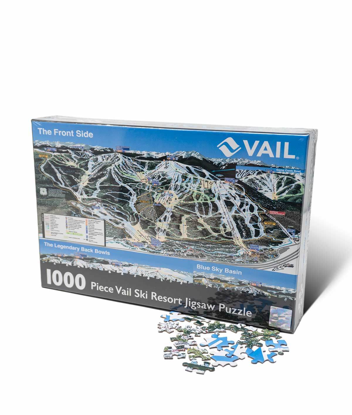 Vail Ski Resort Jigsaw Puzzle – 1000 Pieces – Mtns Co