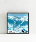 Vail 1962 Original Trail Map From Opening Year | Two Panel Print – Mtns Co