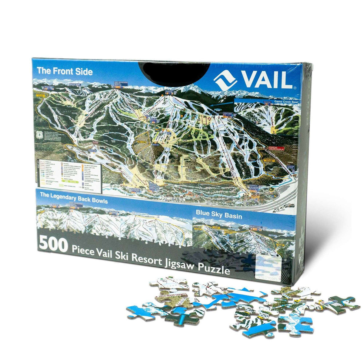 Vail Ski Resort Jigsaw Puzzle – 500 Pieces – Mtns Co