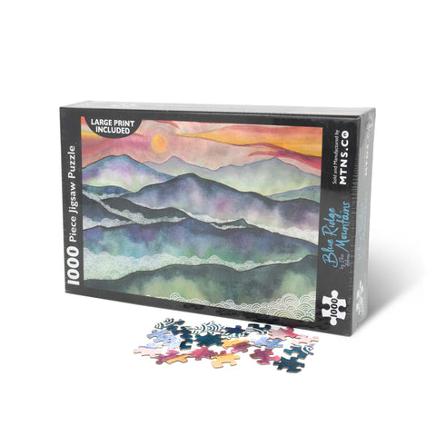 Image of Blue Ridge Jigsaw Puzzle | 1000 Piece Jigsaw Puzzle