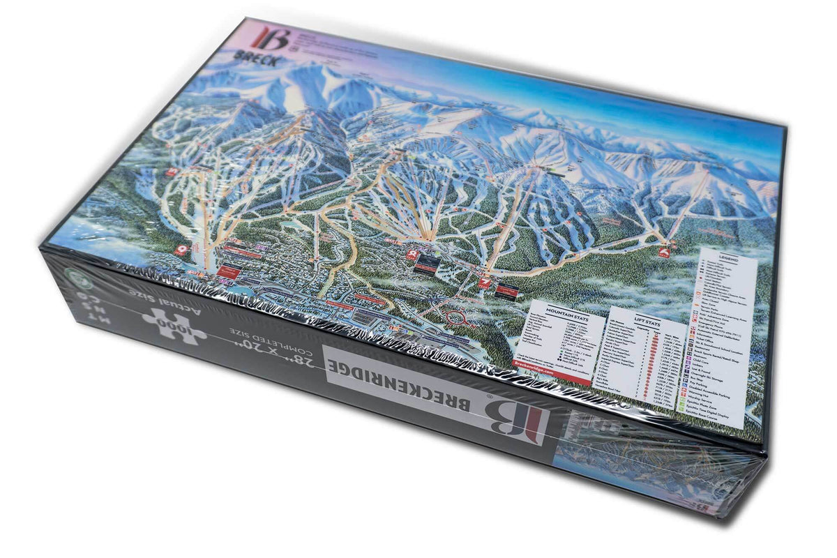 Breckenridge Ski Resort Jigsaw Puzzle – 1000 Pieces – Mtns Co
