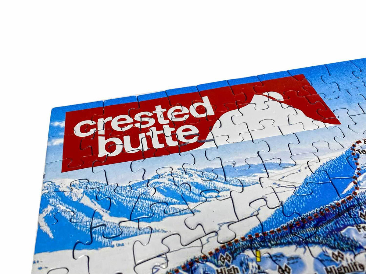 Crested Butte Ski Resort Jigsaw Puzzle – 500 Pieces – Mtns Co