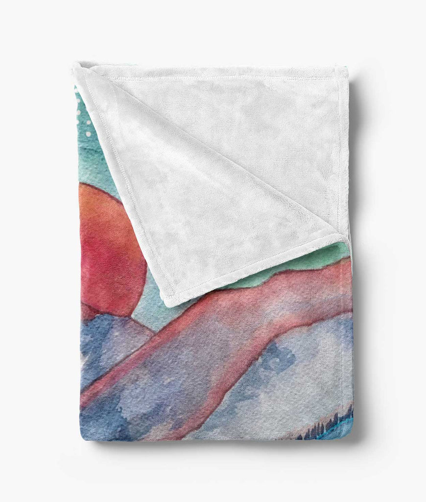 Gore Range Blanket | Fleece Minky Throw Blanket