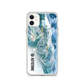 Keystone Trail Map iPhone Case featuring official licensed ski resort map, Mtns Co Trail Map Logo.