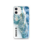 Keystone Trail Map iPhone Case showcasing the official Keystone Trail Map design by Mtns Co.
