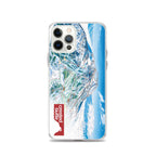 Crested Butte Trail Map iPhone Case featuring the official ski resort trail map design by Mtns Co.