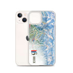 Breckenridge Trail Map iPhone Case featuring the official Breckenridge ski resort map design by Mtns Co.