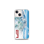 Crested Butte Trail Map iPhone Case featuring official map design by Mtns Co, protecting from scratches and dirt.