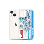 Crested Butte Trail Map iPhone Case featuring official trail map design by Mtns Co for protection and style.
