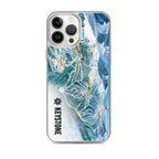 Keystone Trail Map iPhone Case with official Keystone Trail Map design by Mtns Co.
