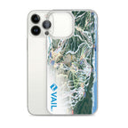 Vail Trail Map iPhone Case featuring Mtns Co Trail Map Logo with official Vail ski resort design.