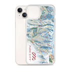 Park City Trail Map iPhone Case by Mtns Co featuring the official ski resort trail map design.