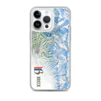 Breckenridge Trail Map iPhone Case featuring a detailed map design, perfect for ski enthusiasts. Official licensed by Mtns Co.