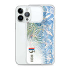 Breckenridge Trail Map iPhone Case displaying ski resort graphics, designed by Mtns Co, official licensed apparel.