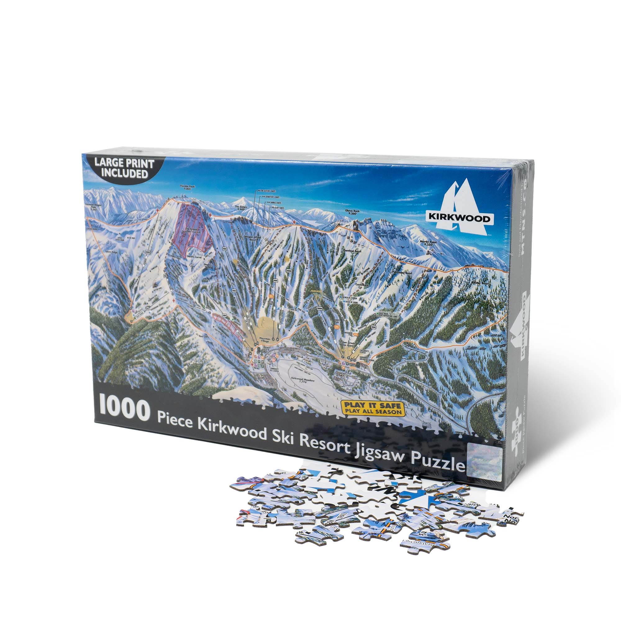 Kirkwood Ski Resort Jigsaw Puzzle – 1000 Pieces