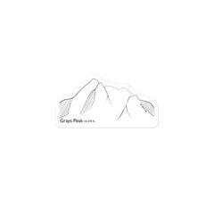 Grays Peak Sticker