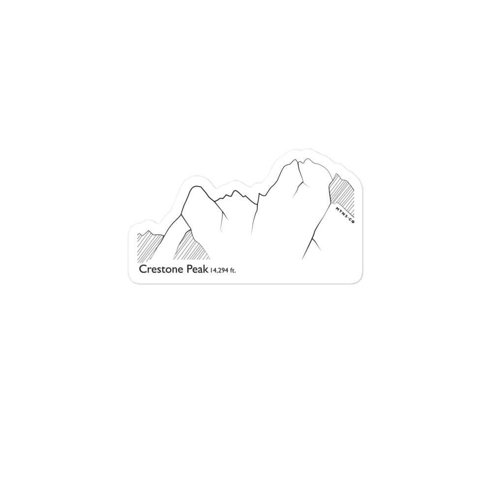 Crestone Peak Sticker – Mtns Co