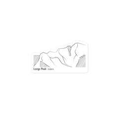 Longs Peak Sticker