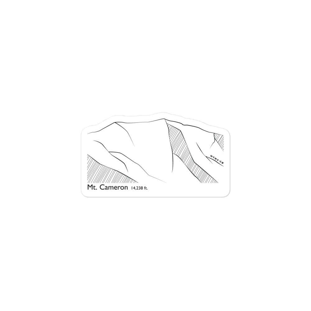 Mt Cameron Sticker – Mtns Co