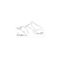 Mt Sneffels Sticker – Mtns Co