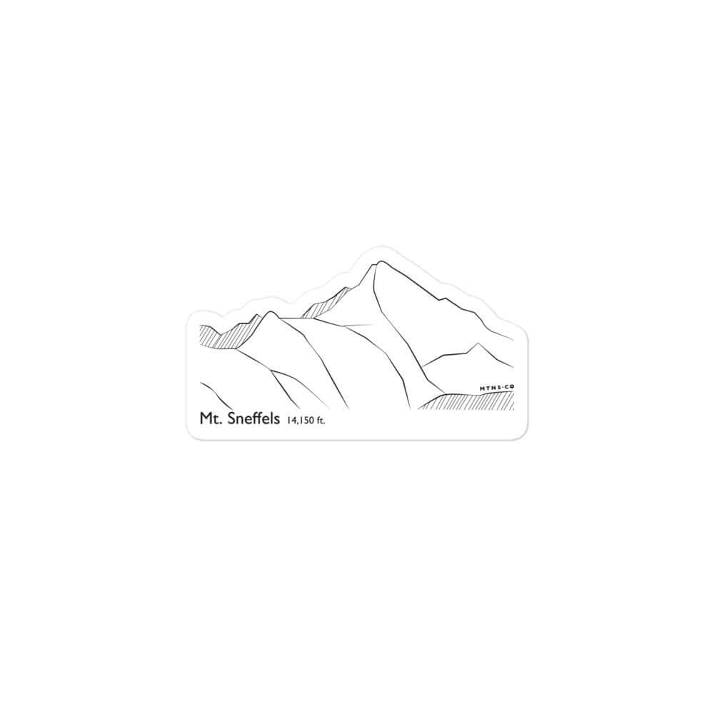 Mt Sneffels Sticker – Mtns Co