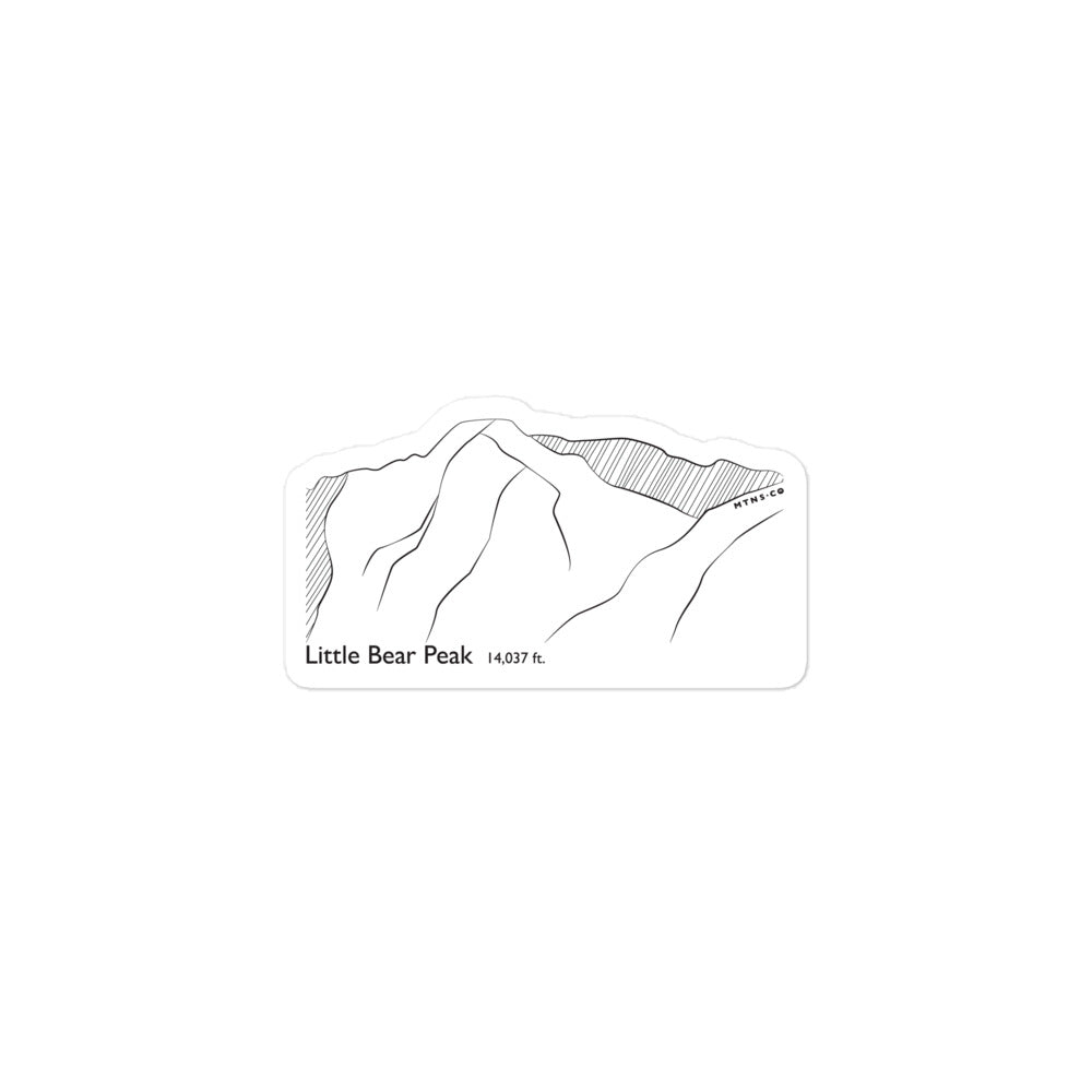 Little Bear Peak Sticker