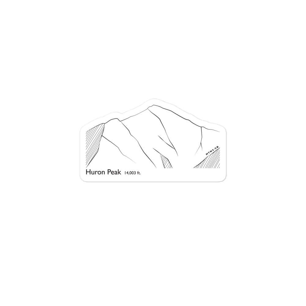 Huron Peak Sticker – Mtns Co