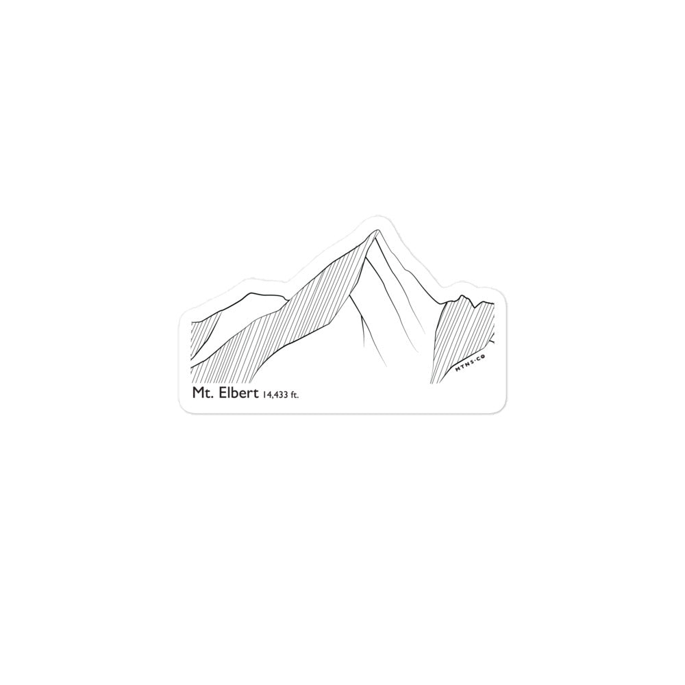 Mt Elbert Sticker
