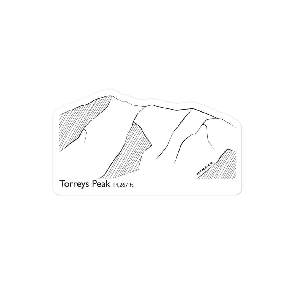Torreys Peak Sticker – Mtns Co