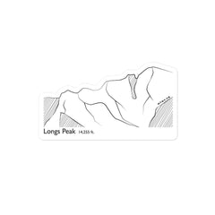 Longs Peak Sticker