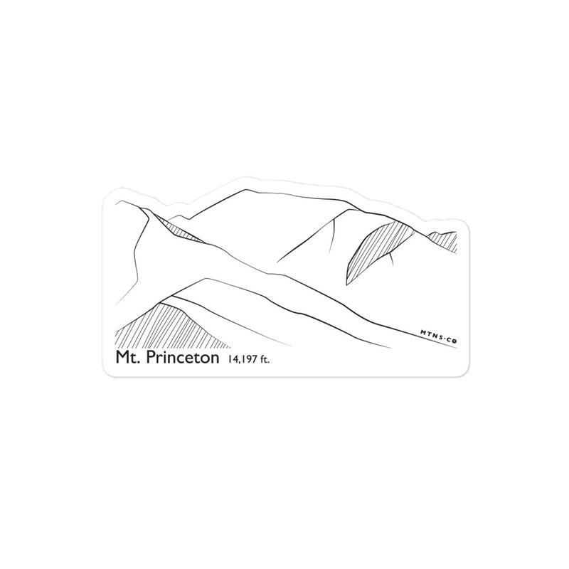 Mt Princeton Sticker