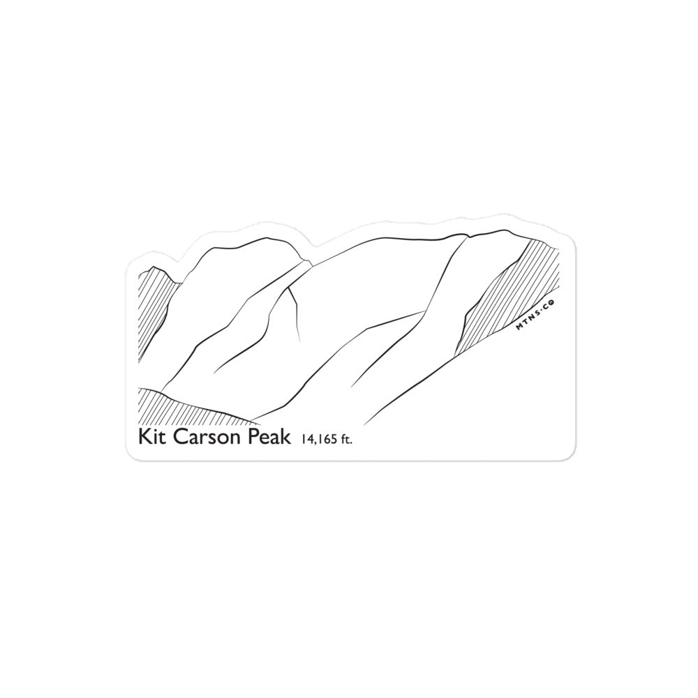 Kit Carson Peak Sticker