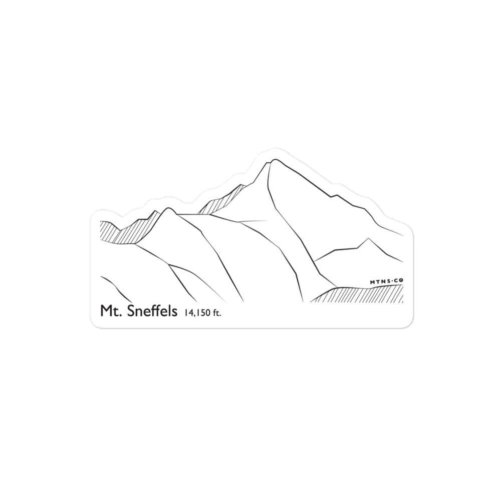 Mt Sneffels Sticker – Mtns Co