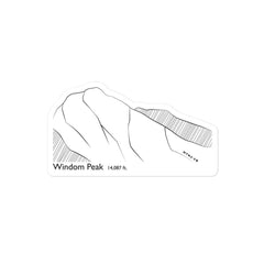 Windom Peak Sticker