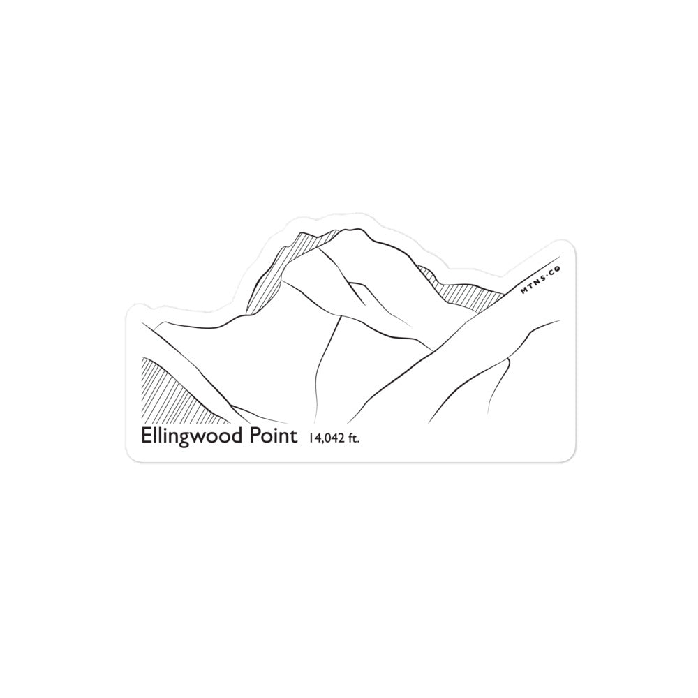 Ellingwood Point Sticker