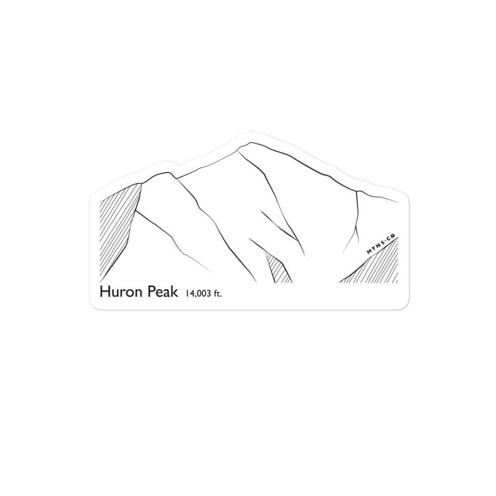 Huron Peak Sticker – Mtns Co