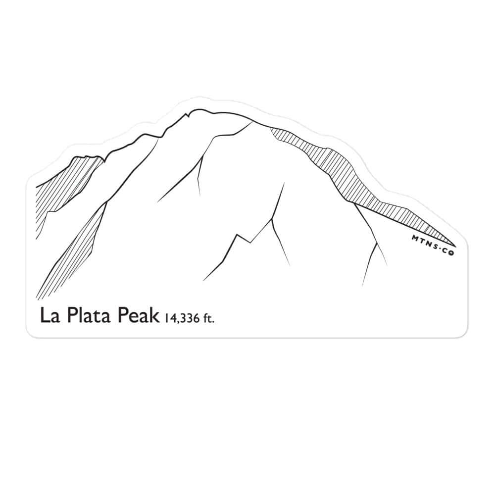 La Plata Peak Sticker – Mtns Co