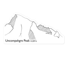 Uncompahgre Peak Sticker