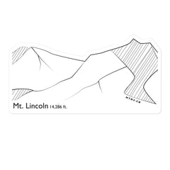 Mt Lincoln Sticker