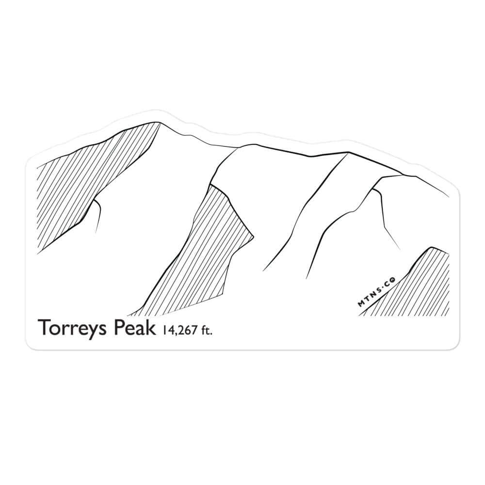 Torreys Peak Sticker – Mtns Co