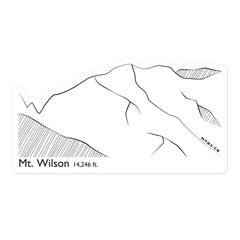 Mt Wilson Sticker