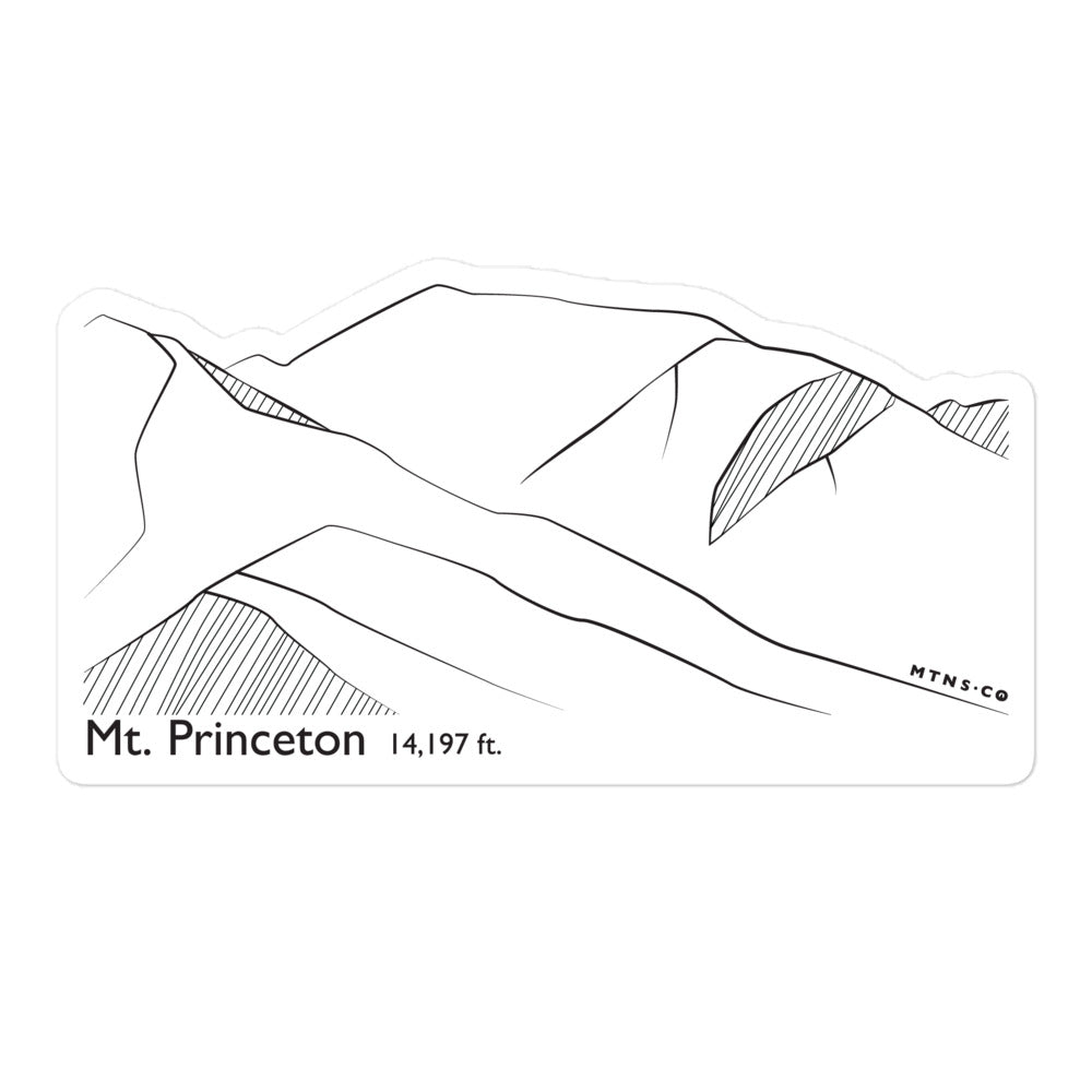 Mt Princeton Sticker