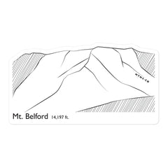Mt Belford Sticker