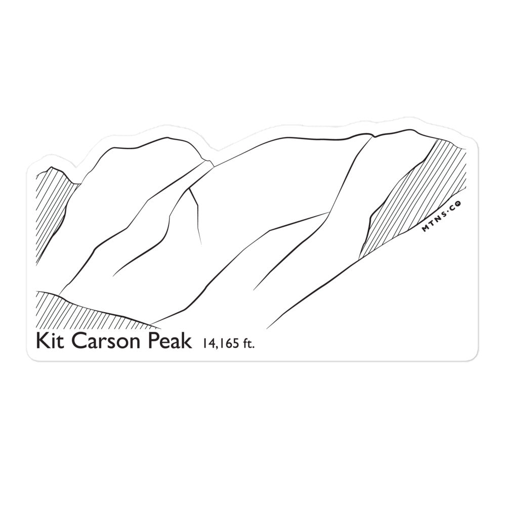 Kit Carson Peak Sticker